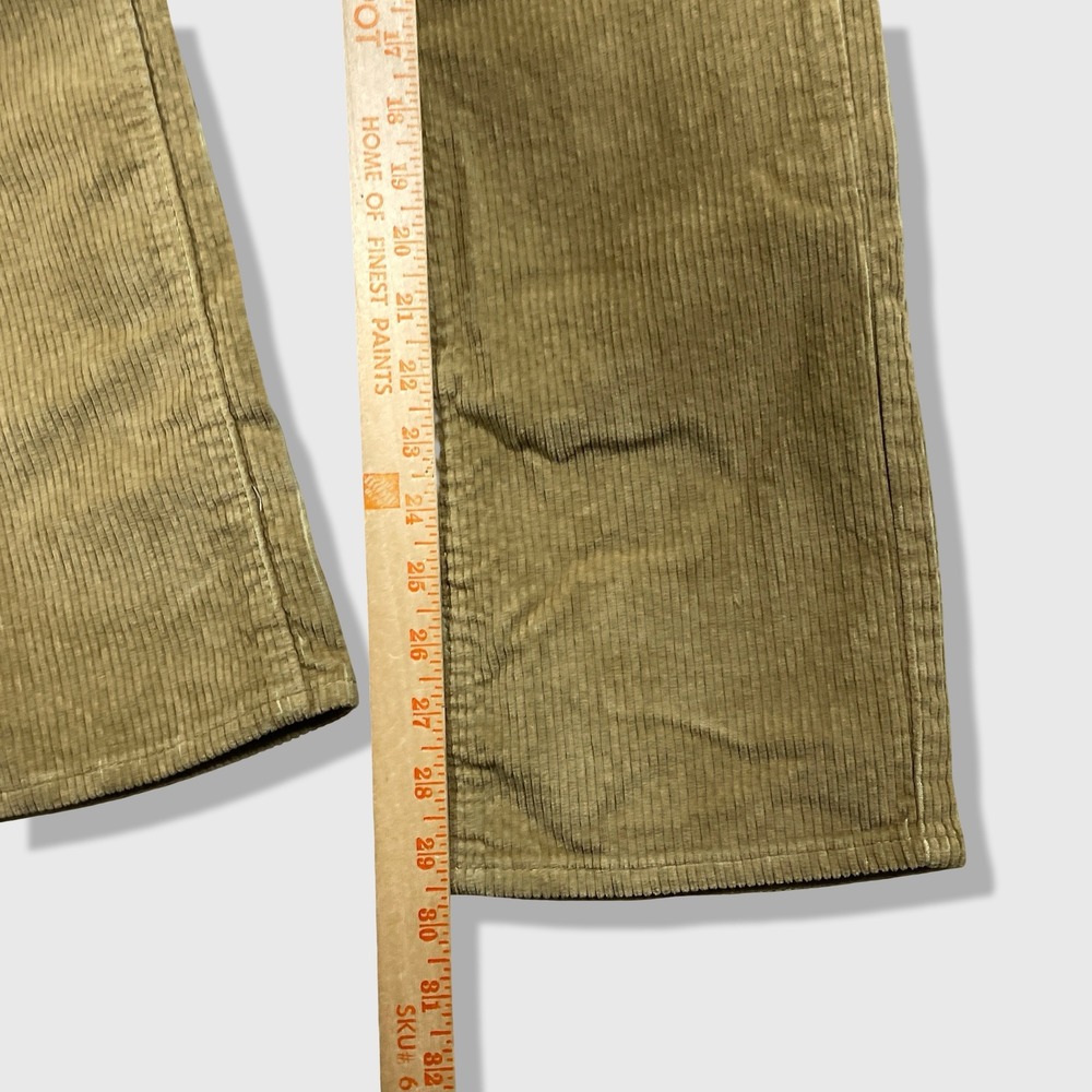 Levi's 314 Shaping Straight Pants Women 30x30 Tan Corduroy Casual‎ Classic NWT - Picture 7 of 8